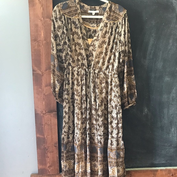 Anthropologie burning torch punta do sol dress - Picture 5 of 6